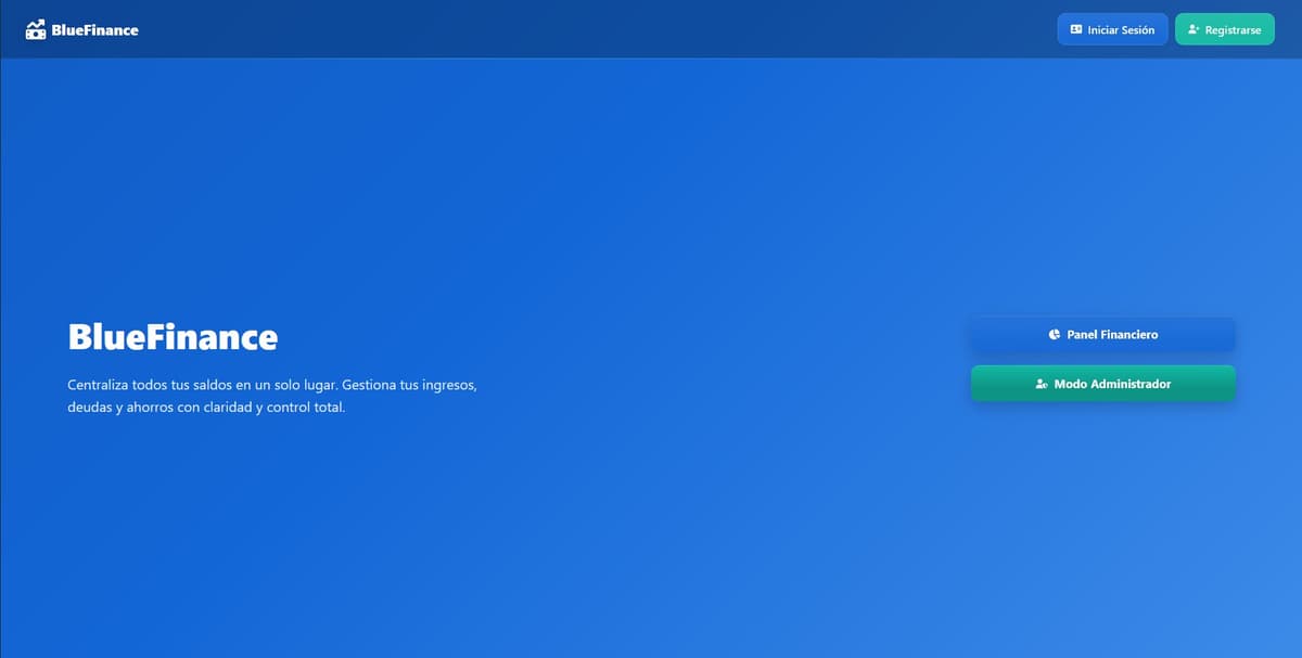 BlueFinance screenshot 1