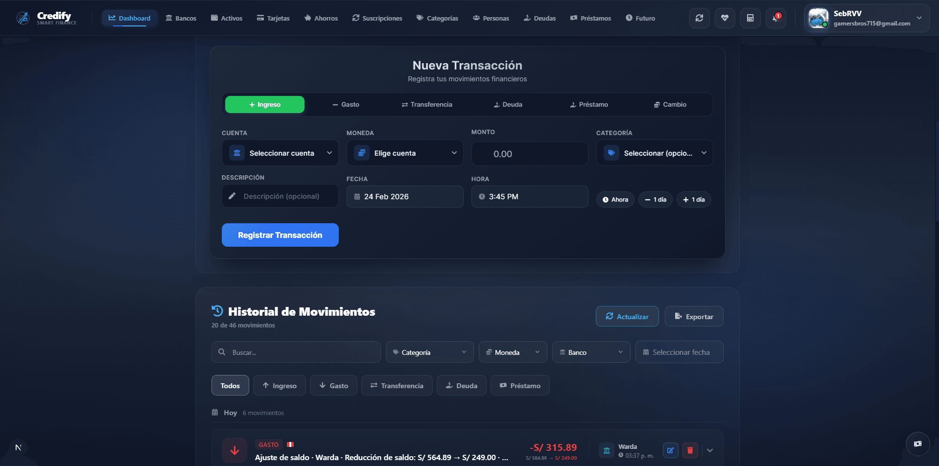 Credify screenshot 3