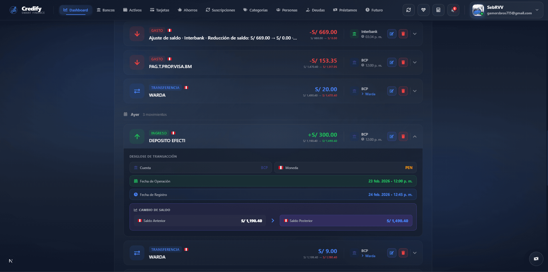 Credify screenshot 4